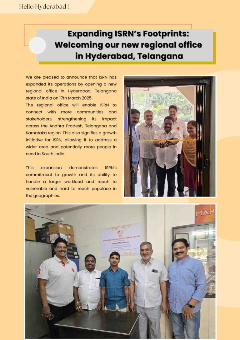 ISRN March 2025 Newsletter