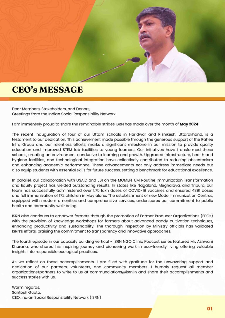 May Newsletter 2024