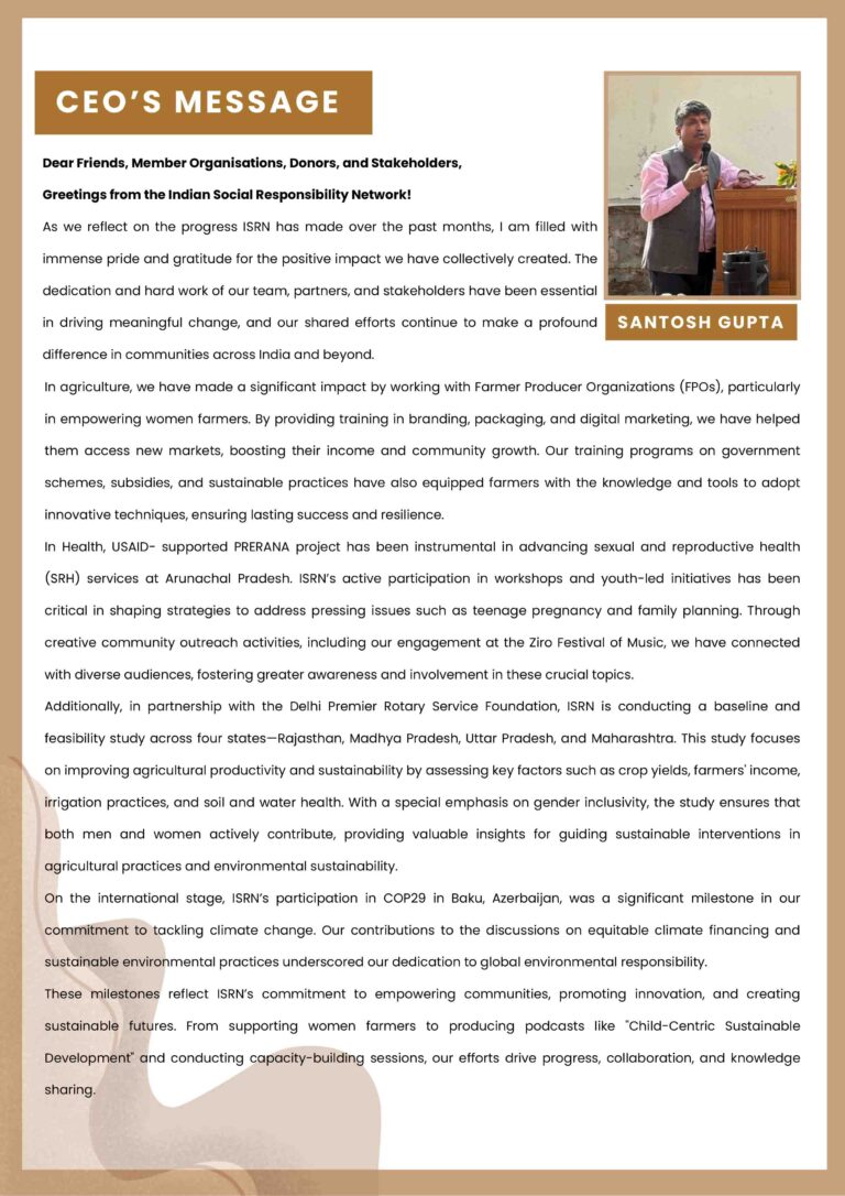 Newsletter November 2024