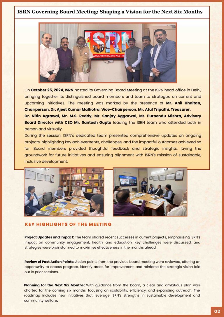 october 2024 Newsletter